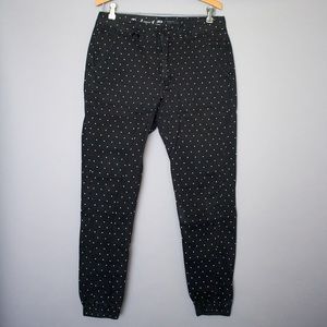 Publish Brand Jogger Black Polka Dot Size 32